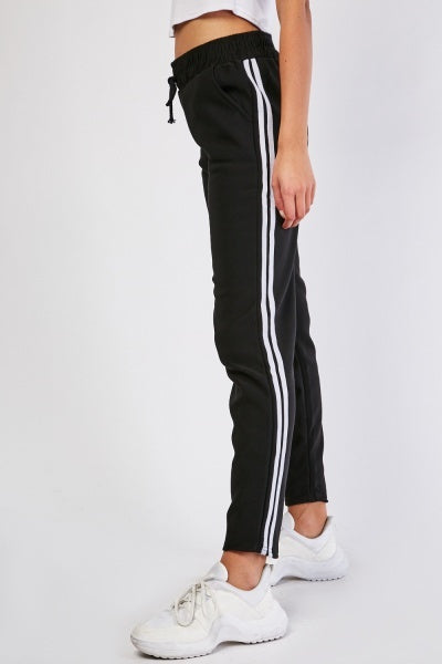 Track Pants With Stripe Side