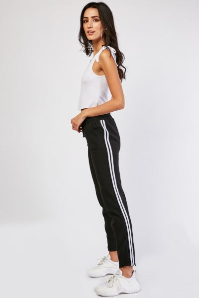 Track Pants With Stripe Side